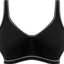 Freya Women's Sonic Underwire Sports Bra (Black) 32G