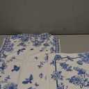 Chinoiserie Floral Tea Towels, Cotton Kitchen Towel 18.9 × 27.5 inch, Quick Drying Dish Cloth for Party Anniversary Holiday Decoration Housewarming Gifts