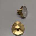 Suction Cup Hooks for Shower No-Drill Bathroom Hooks for Towels, Robes, Loofah Mountable on Bathroom Walls, Kitchen, Glass, Mirrors, Tile and Smooth,Non-Porous Surfaces (2 Pack, Brushed Gold)