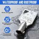 2 x Speed Queen washer and dryer key -GR800 Commercial Coin laundry machine keys for replaces speed queen 54612 key(1 Pcs)