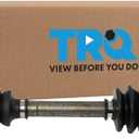 TRQ Front Driver Side CV Axle Assembly Compatible with 2005-2006 Mazda 3 S Automatic Transmission 2005 3 SP23 Automatic Transmission 2006-2008 5 Automatic Transmission