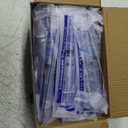 100 Pack Disposable 3ml/cc Lab Syringes with 23Ga 1 Inch Needle Luer Lock, Individually Sealed Packed