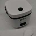 Rice Robot Personal Rice Cooker, PFAS-free, Nonstick. 1 Quart Capacity, with Stainless Steel Steamer Tray, Measuring Cups, Recipe Book with 60 Recipes, and Serving Spoon, As Seen On TV