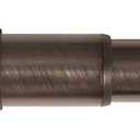 Zenna Home Adjustable Curtain Tension Rod, No Drill Expandable Tension Window Rod, Easy Installation, Rental Friendly, 28 - 66 Inches, Oil Rubbed Bronze