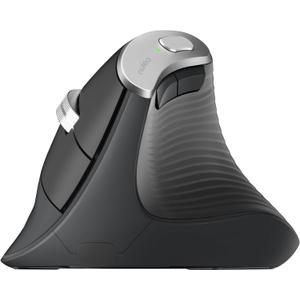 Nulea M510 Vertical Mouse Wireless, Ergonomic Mouse for Comfy Tracking, 3 Adjustable DPI (800-1200-1600), 2.4G Wireless Vertical Mouse with 6 Buttons, Compatible with Windows, Mac OS, Laptop, PC, Grey