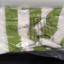 Only choice 2 Pcs Set Outdoor Lounge Chair Cushions Patio Chaise Lounge Chair Replacement Cushions Furniture Seat Cushions(Green White Striped), 74.4"x 22.05"x 2.76"
