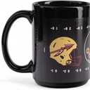 The Memory Company Officially Licensed NCAA 15oz Color Changing Coffee Mug - Heat-Sensitive Team Logo Drinkware College Sports Fan Gift & Collectible