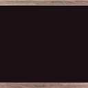 U Brands Magnetic Chalkboard, 24" x 36", Rustic Wood Frame, Premium Matte Surface