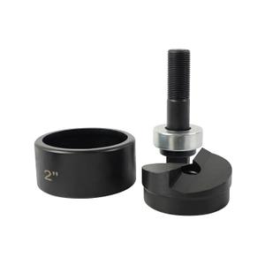 AMZCNC 2" Conduit Hole Size Knockout Punch Unit with Manual Draw Stud (2.416" Actual Hole Size)