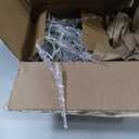 Christmas Icicle Lights Indoor Outdoor Decorations32.8ft 100 LED Cool White Icicle String Lights Hanging for Winter Xmas Holiday Garden Decor