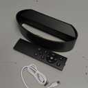 Motion Sensor Wall Sconces Set of 2, Rechargeable 5000mAh Battery Operated Wall Light with Remote Control 3 Colors Temperatures & Dimmable 15 RGB Colors Up and Down Wireless Wall Mount Light (Black)