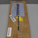 Dicunoy 6 Pack Black Wine Glass Rack, 14 Inch Under Cabinet Stemware Holder, Wall Mounted Iron Wine Glass Hanging Rack for Shelf, Kitchen, Bar, Wine Cellar Storage, Organizer, Display