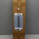 Floating Shelves 24 Inches Long, Set of 2 Solid Rustic Wood Wall Mounted Shelves, Wall Picture Ledge Shelf with Invisible Metal Brackets for Living Room, Bedroom, Bathroom, Carbonized Black (Brown)