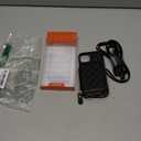 Bocasal Crossbody Wallet Case for iPhone 13, RFID Blocking PU Leather Zipper Handbag Purse Flip Cover, Kickstand Folio Case with Card Slots Holder Wrist Strap Lanyard 5G 6.1 Inch (Black)