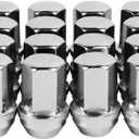 M14x1.5 Lug Nuts Replacement for Silverado Tahoe Suburban Colorado, 24 Pcs 7/8 Hex 1.77 Inch OEM Factory Chrome 60 Cone Seat Wheel Lug Nuts