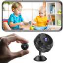 Mini WiFi Security Camera, 1080P HD, Motion Detection, Night Vision, Magnetic Mount, Battery/USB Powered, Perfect for Indoor and Outdoor Security and Pet/Baby Monitoring​