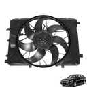 Radiator Cooling Fan Replacement for C250(W204) 2010-2015 Replacement for C350(W204) 2008-2015 Replacement for E400(W207,212) 2013-2017