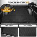 CARTIST Truck Bed Mat for 2017–2026 Ford F-250/F-350/F-450 Super Duty 6.8FT, All Weather Bed Liner for F250 Accessories, Heavy Duty TPE Trunk Mat, Car Accessories