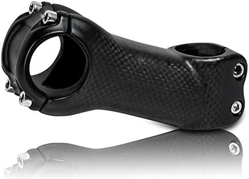 RXL SL Carbon MTB Stem, Mountain Bike Stem 31.8, Road Bike Stem 6 17 Degree 70mm 80mm 90mm 100mm 110mm 120mm 130mm Fixie Handlebar Stems for Downhill Enduro XC