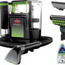 BISSELL Little Green Max Pet Portable Carpet and Upholstery Deep Cleaner, Car/Auto Detailer, with Self-Cleaning Tough Stain Tool and Pet Hair Removal Tool (3860)