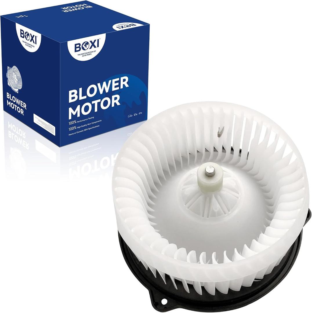 BOXI 700005 Blower Motor Fan Assembly for Honda Civic 2001-2005 CR-V 2002-2006 Element 2003-2011 / for Mitsubishi Endeavor Galant 2004-2005 / for Suzuki Aerio 2002-2007/79310-S5D-A01 700005 PM9177