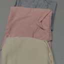 3 Pack Women's Incontinence Underwear Washable, Double Elastic High Waist Adult Incontinence Protective Briefs, Reusable for Light Bladder Leakage(L-Waist: 24.4''~38.6'') (Dark Grey/Pink/Beige)