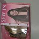 30 Inch Sew in Hair Extensions Bundles Synthetic Weft 200g Thick Blonde mix Brown Long Straight Hair Weave