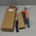 LivTee 32" Extendable Ice Scraper & Snow Brush for Car Windshield, 360 Rotating Snow Removal Tool for Cars, Trucks & SUVs, Automotive Winter Essentials & Car Accessories for Men, Orange