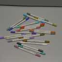 ARTISTRO 24 Metallic Dual-Tip Acrylic Paint Markers for Rock, Canvas, Glass, Wood, & More Fine + Dot Tips