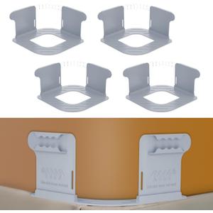 Bed Sheet Straps, Upgraded Sheet Holder Keep Sheets Firm & Tight, Open Corner Design for Fit Various Mattresses Enhanced Sleep Quality, No Damage Sheet Wider & Larger Great Gift Option