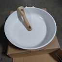 SENSARTE Ceramic Nonstick Frying Pan Skillet with Lid, 12 Inch Large Deep Frying Pan, 5 Qt Saute Pan, Induction Pan, Healthy Non Toxic Cooking Pan with Helper Handle, PFOA PFAS PTFE Free