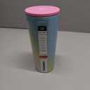 Corkcicle Cold Cup Insulated Tumbler with Lid and Straw, Rainbow Unicorn, 24 oz  Reusable Water Bottle Keeps Beverages Cold for 12hrs, Hot 5hrs  Cupholder Friendly Tumbler, Lid for Flexible Sipping