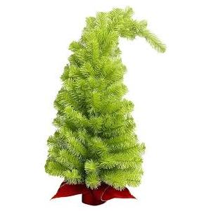 2 FT Lime Green Christmas Tree