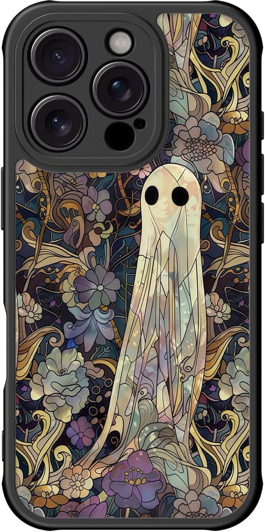 DEENAKIN for iPhone 16 Pro Max Case, Cute Floral, Translucent Matte Cover | Compatible with Magsafe,Trendy Aesthetic Cool Retro Western Coquette Protective Slim Phone Case for Women Girls