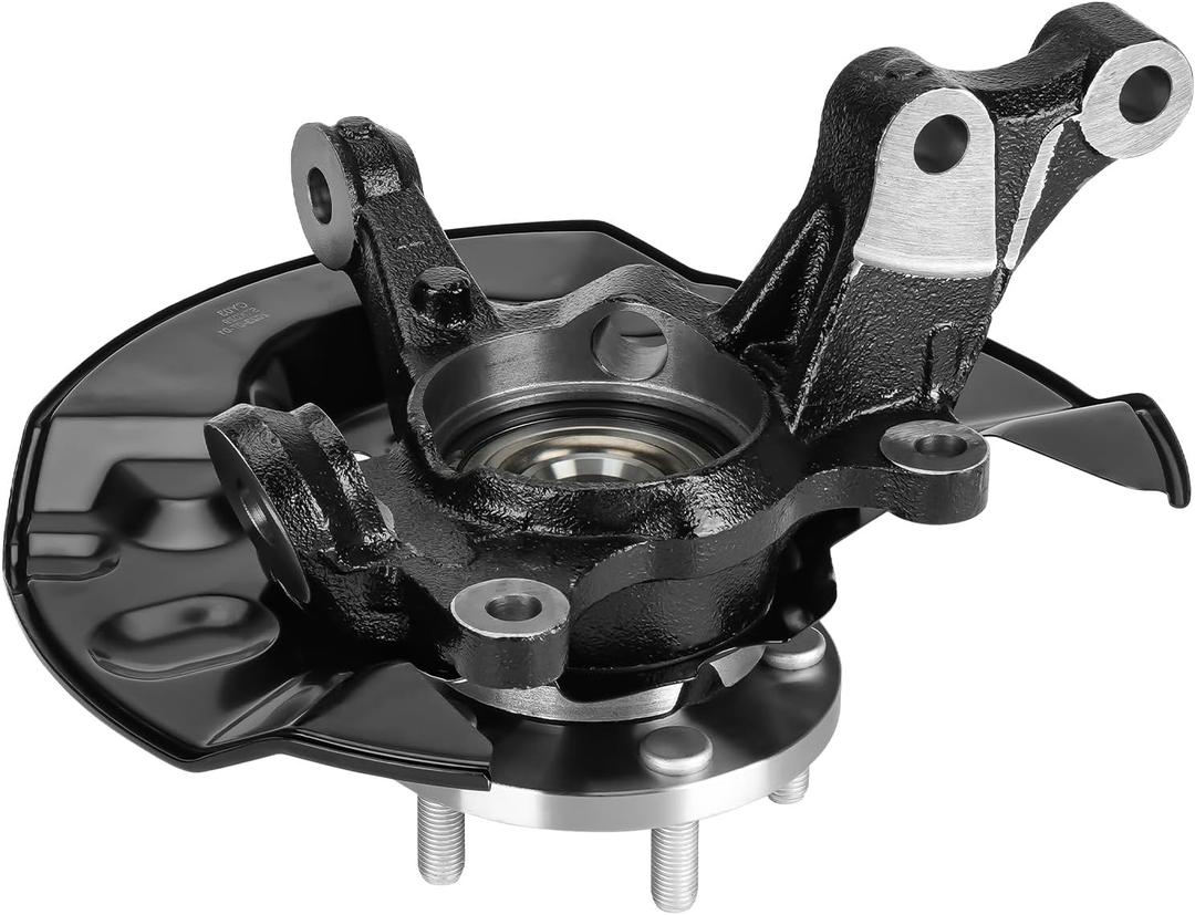 698-389 Front Steering Knuckle & Wheel Bearing Hub Assembly Left Driver Side Fit for Toyota Corolla 2003 2004 2005 2006 2007 2008, 698389