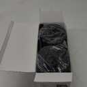 2Pack 2 in 1 Toilet Brush and Plunger Set, Extended Handle Plunger,Toilet Bowl Brush Plunger Set,Bathroom Cleaning Tools,Toilet Brush Plunger Combo,Cleaning SuppliesBright Black(19.9inch)