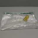 7x15 Inches Cone Shaped Treat Bags, 100 Pcs Clear Cellophane Treat Bags Plastic Cone Triangle Carrot Shaped with Ties for Graduation Candy Popcorn Bag Cookies Snack Party Favor Gift Pouches Decorations