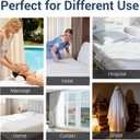 King Flat Sheet Only, 1 Pack Top Bed Sheets, Soft Breathable Brushed Microfiber Color-Coded Label Threads, (105"x102",Beige)