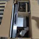 IKTCH Island Mount Range Hood 36 inch, 900 CFM Ducted Range Hood with 4 Speed Fan, Stainless Steel Hood Fan with Gesture Sensing & Touch Control with 3 Pcs Filter