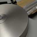 LEPOWER Floor Lamp, Metal Standing Lamp with Adjustable Gooseneck, Heavy Metal Base, Reading Pole Lamp for Office, Silver Floor Lamps for Bedroom, Living Room