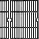 SafBbcue Grill Grate for Dyna-Glo 5-Burner DGH485CRP DGH485CRP-D DGH483CRP DGB495SDP Grill Replacement Parts, Cast Iron Cooking Grates for Dyna Glo 70-01-911 Side Searing Grates