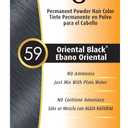 #59 Oriental Black Bigen Permanent Powder - 3 Pack (0.21 Ounce (Pack of 3))