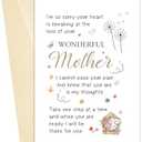 Heyshoo Sorry for Your Loss Of Your Mom, Sympathy Card for Son Daughter In Law, Special Mother's Day Condolence Card From Stepmom Godmother, Mix Of Cards, Pack of 6