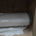 Diaper Dekor EKO Classic Diaper Pail, White | ONLY Eco-Friendly Diaper Pail Made with 70% Recycled Materials | Hands-Free: StepDropDone | Cost-Effective Refill System