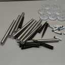 Dream Master Solar Lights Outdoor WaterproofSolar Lights for Outside Solar Garden Lights Stainless Steel Soalr Pathway Lights for Garden, Landscape, Yard, Pathway Decor- 10 Pack (Multicolor)