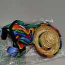 Dog Mexican Party Costume Pet Dog Cinco De Mayo Poncho and Sombrero (Green S)