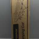 ATORPOK Camping Cot for Adults with Cushion Comfortable, Portable Folding Bed for Sleeping Supports 450 lbs (Gray) (Grey)