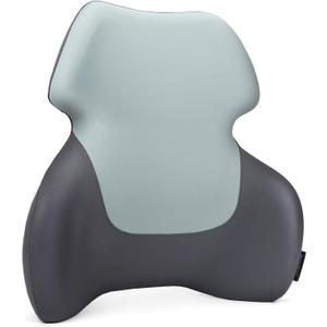 Long Back Lumbar Support Pillow - Fully Entire Back Support - Back Pain Relief and Posture Improved - Memory Foam Back Pillow Cushion for Office Chair, Gaming Chair, Recliner, Car Driving, Grey