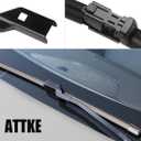3 Wiper Blades 26" + 14" Front Wiper + 10" Rear Wiper Blades for Chevrolet Trax 2013-2021/Buick Encore 2013-2021/Opel Mokka 2012-2020/OE Original Quality (Pack of 3)