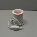 Wax Melts Candle Warmer Burner - Ceramic Electric Candle Waxing Warmer Melter Timer Adjust Fragrance Intensity Auto Shut Off for Scented Wax Tart Cube Aromatherapy Home Office Bedroom Decor Gifts